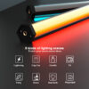 GVM 2-Pack RGB LED Light Stick Kit,20W Dimmable 3200K~5600K Bi-Color Handheld Light with Tripod Stand /360° Full Color/CRI 97+/8 Scenes/Bag for Camera Video Studio YouTube Product Photography Shooting - Image 9