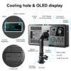 GVM RGB20W On-Camera RGB & Bi-color LED Video Light 2-Light Kit Set with Bluetooth App Control & Power Supplies - Image 6