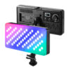 GVM RGB20W On-Camera RGB & Bi-color LED Video Light 2-Light Kit Set with Bluetooth App Control & Power Supplies - Image 4