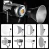 GVM SD200S 200W LED Video Monolight - Image 5