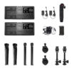 GVM RGB20W On-Camera RGB & Bi-color LED Video Light 2-Light Kit Set with Bluetooth App Control & Power Supplies - Image 3