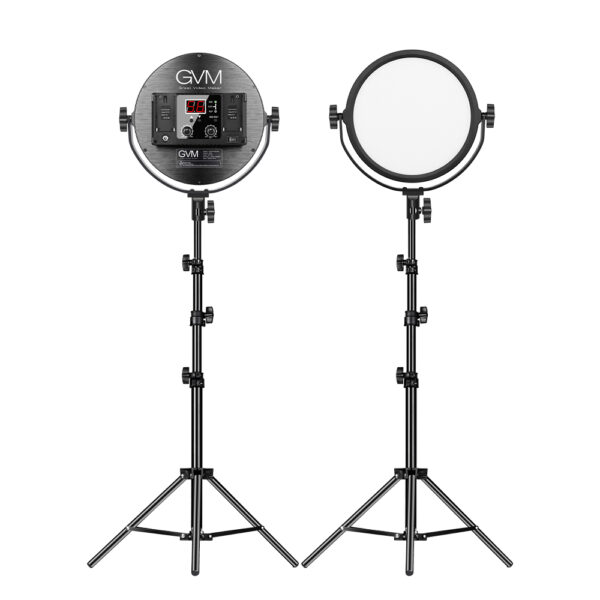 GVM 30W Soft Light Bi-Color LED Key Light  2 lights kit(10")