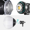GVM P80PROⅡ 80W LED Monolight Daylight Kit with Lantern Softbox - Image 8