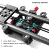 GVM GP-80FW Carbon Fiber Camera Slider with Flywheel (33") - Image 5