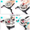 GVM GP-80FW Carbon Fiber Camera Slider with Flywheel (33") - Image 3