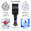 GVM 7SM Mini Double-Sided RGB & LED Video Light On-Camera 2 Lights - Image 5