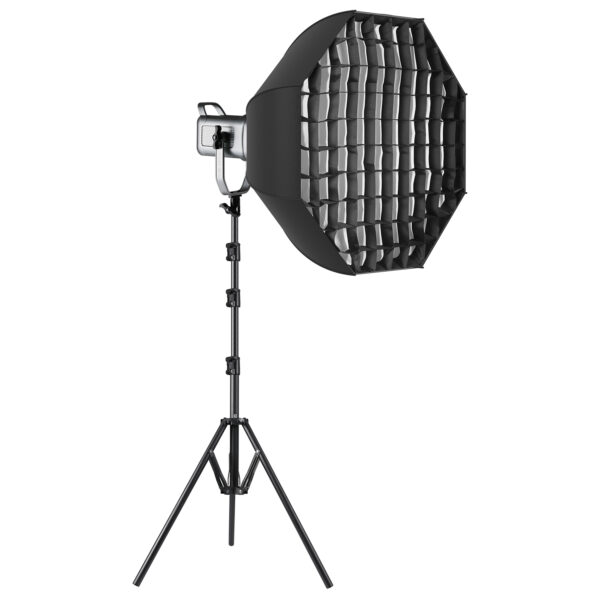GVM PR150D 150W High Power LED Monolight Bi-Color Studio Lighting Kit with Softbox