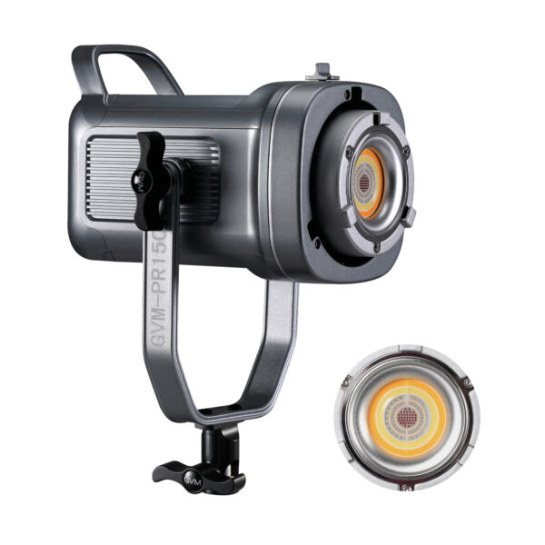 GVM PR150R 150W High Power LED Monolight Bi-Color & RGB Studio Lighting Kit with Softbox - Image 19
