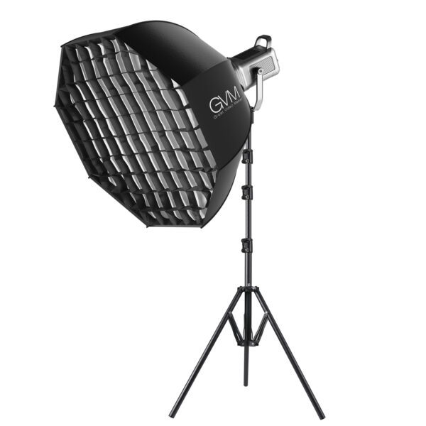 GVM PR150D 150W High Power LED Monolight Bi-Color Studio Lighting Kit with Softbox - Image 17