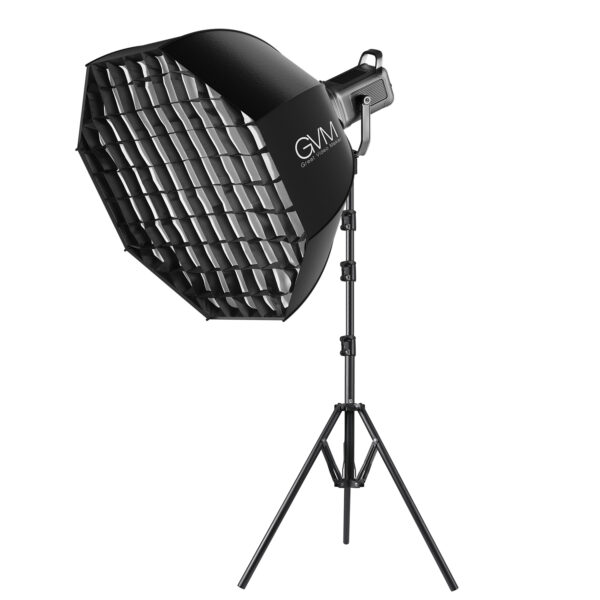 GVM PR150R 150W High Power LED Monolight Bi-Color & RGB Studio Lighting Kit with Softbox - Image 14