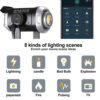 GVM SD600S Daylight LED Video Monolight - Image 9