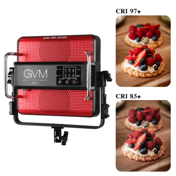 GVM YU150R PRO Led Video Lights Panel Rgb And Bi-Color Studio Light - Image 6