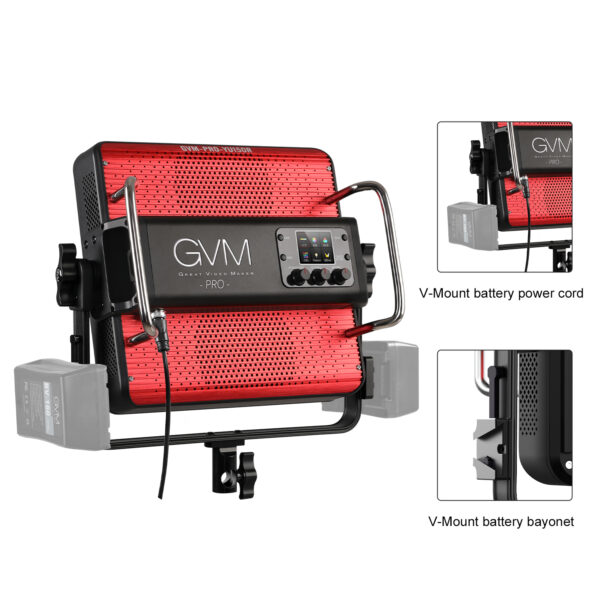 GVM YU150R PRO Led Video Lights Panel Rgb And Bi-Color Studio Light - Image 3