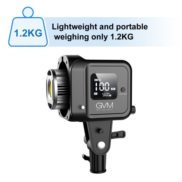GVM SD80D 80w Bi-Color Spotlight Daylight 3 kits - Image 13
