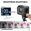 GVM SD80S 80w  Monolight Daylight Can use Battery - Image 5