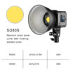 GVM SD80S 80w  Monolight Daylight Can use Battery - Image 11