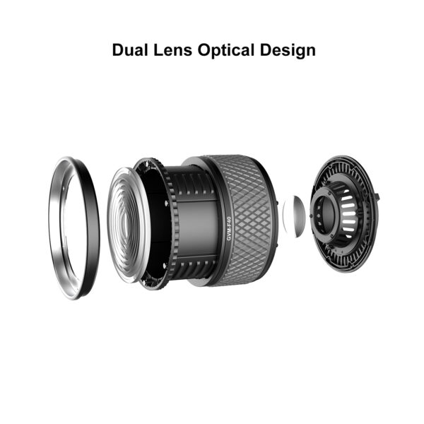 GVM F40 Fresnel Attachment for LED Light Spotlight - Image 5