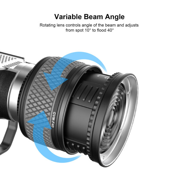 GVM F40 Fresnel Attachment for LED Light Spotlight - Image 3