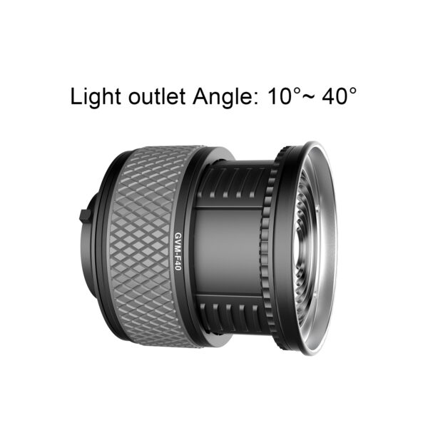 GVM F40 Fresnel Attachment for LED Light Spotlight - Image 8