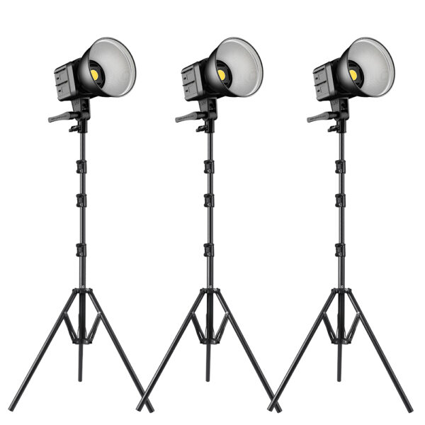 GVM SD80D 80w Bi-Color Spotlight Daylight 3 kits