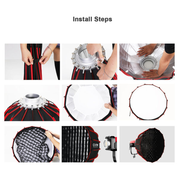 GVM Quick Release And Portable Softbox(35.43'') - Image 3