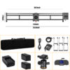 GVM GT-120WD Wireless Carbon Fiber Motorized Camera Slidera - Image 3
