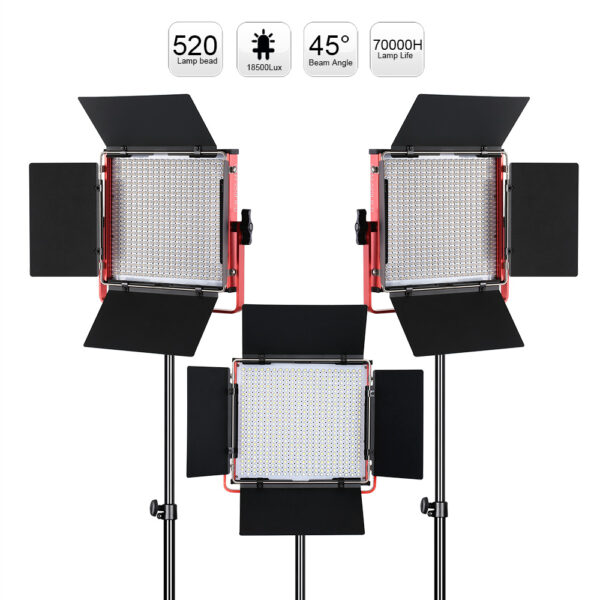 GVM-520LS-R LED Bicolor Display Version - Red Color Single Light -3-Light-kit - Image 3