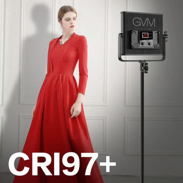 GVM-520LS-B High Beam High Brightness Bi-Color LED VIdeo Soft Light （No Four-Way Barndoor） - Image 7
