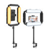 GVM TL-10S 10W Daylight Light Two-Light Kit with Light Stands