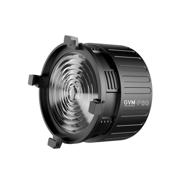 GVM F60 Fresnel Attachment for LED Light Spotlight(PROSD400B,PROSD500B,PROSD650B,SD600D,SD600S)(On Sale FEB.1)