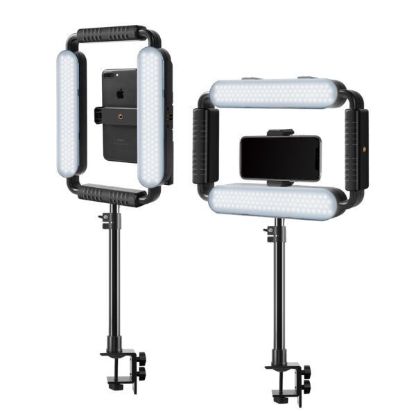 GVM TL-10S 10W Daylight Light Two-Light Kit with Light Stands - Image 4