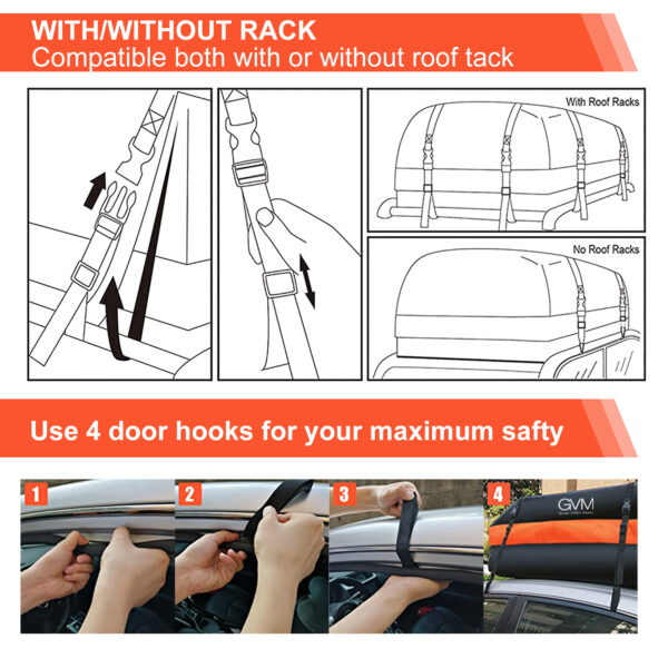 GVM-QD15P (Roof Luggage Rack) - Image 15