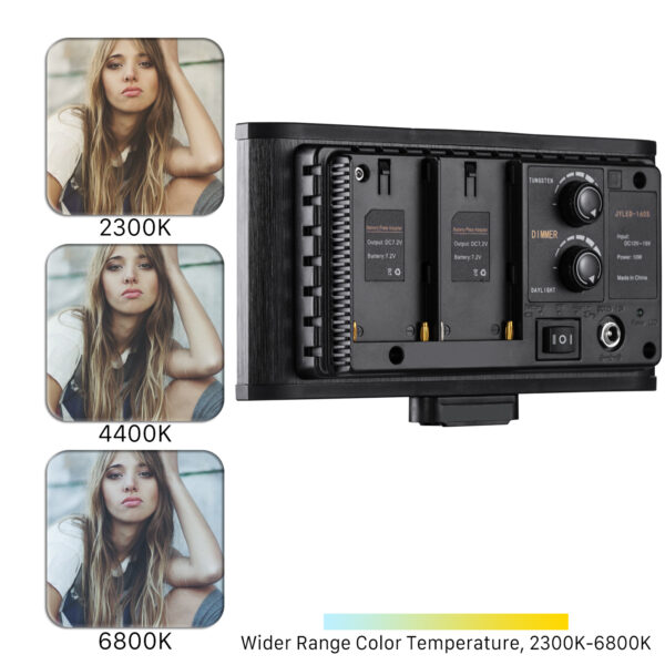 GVM-160S 160 LED Top Light Dual Color Temperature - Image 4