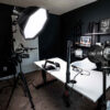 GVM G200D Dual Color Temperature 200W Spotlight + Light Stand + Softbox - Image 5