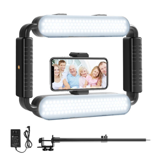 GVM TL-10S 10W Daylight Light Two-Light Kit with Light Stands - Image 7