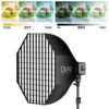 GVM SD80D Bi-Color LED Monolight Kit - Image 9