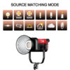 GVM PRO SD300C  300W High Power RGB&Bi-Color Monolight - Image 15