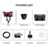 GVM PRO SD300C  300W High Power RGB&Bi-Color Monolight - Image 19