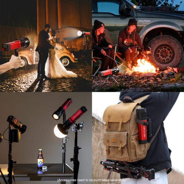 GVM-PD60B Built-in battery model (60W dual color temperature) 3-light set - Image 19