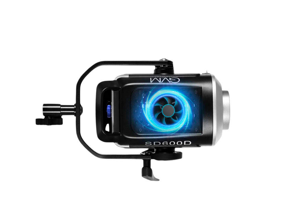 GVM SD600D Color Led Video Lights High Power Studio Monolight 5 SD600D Efficient and Quiet