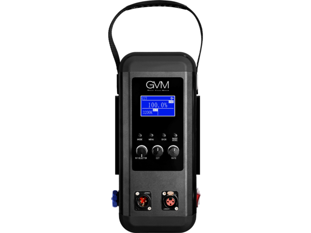 GVM SD600D Color Led Video Lights High Power Studio Monolight 3 SD600D Precision Brightness Control