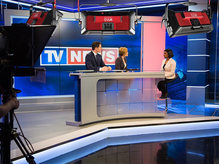 The Ultimate Guide to TV Studio Lights - GVM Official Site