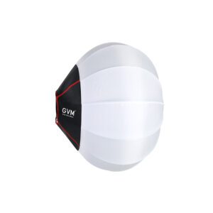 GVM-DL65R (26 inch) spherical lantern softbox, providing broad and soft illumination for interviews and vlogging.