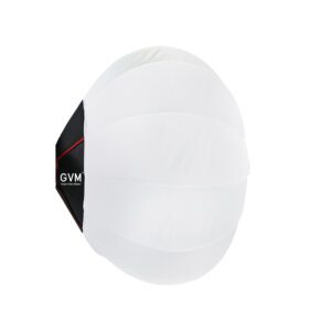 GVM-DL85R (33 inch) spherical lantern softbox for omni-directional, soft light diffusion in video and photography.