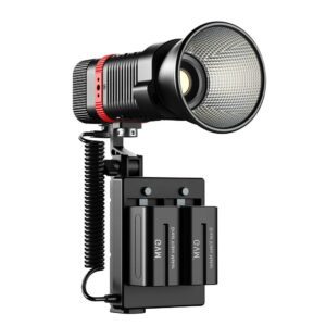 GVM-PL60B portable studio light - detailed front view.