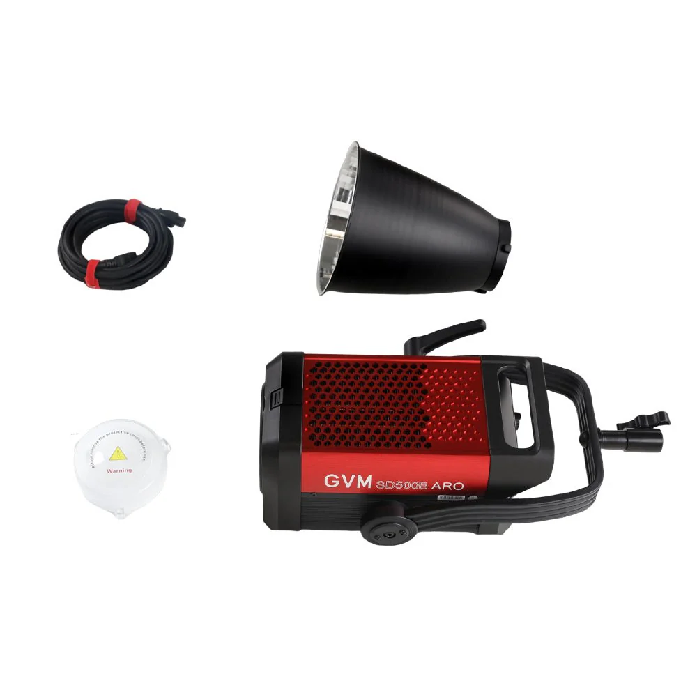 GVM SD500B AIO 500W Bi-Color Integrated Spotlight 4 GVM SD500B AIO compact Portable