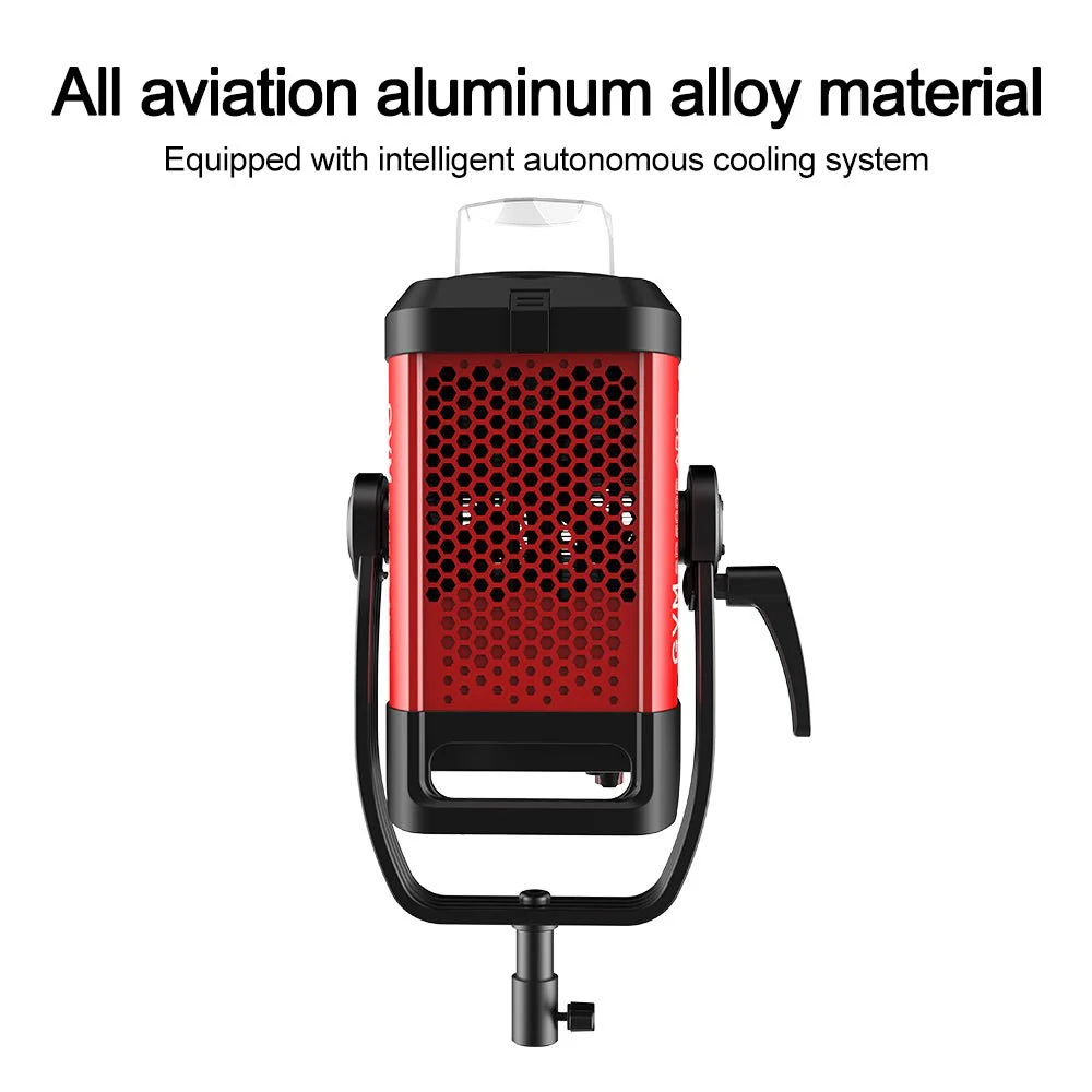 GVM SD500B AIO 500W Bi-Color Integrated Spotlight 2 GVM SD500B AIO cooling system