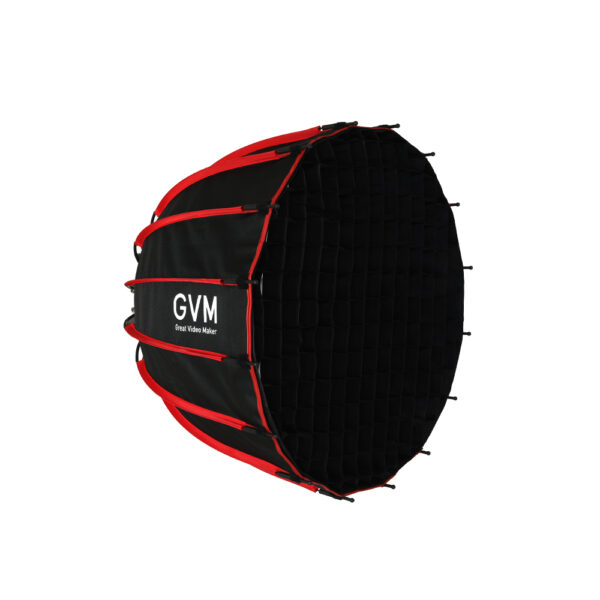 GVM-YG60SP (23.62 inch) parabolic softbox with grid, a compact light modifier for controlled studio lighting.