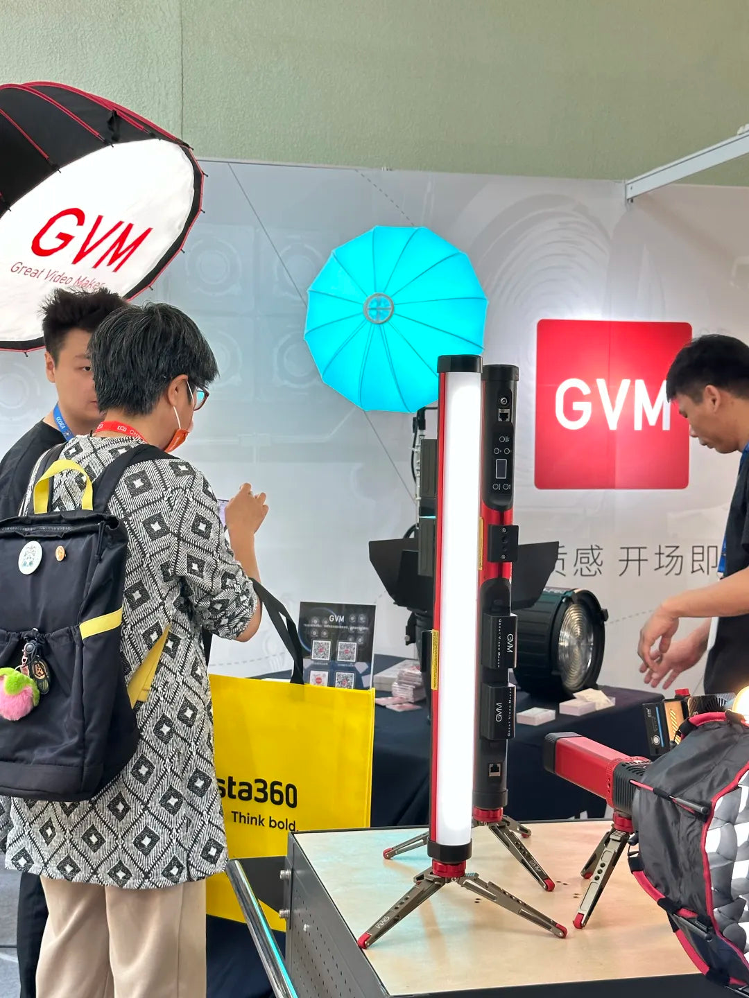 GVM’s Film Lighting Gear Wow at PE Beijing Innovation Focus 6 Clients highly approve GVM film lighting.