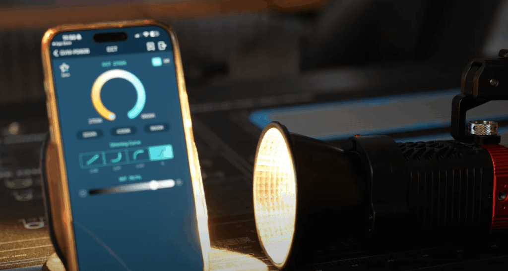 The 60W Video Light: Your Ultimate Guide to Illuminating Creative Visions (2025 Pro Picks) 2 60W video light emitting a bright beam, illuminating a subject to demonstrate its power.